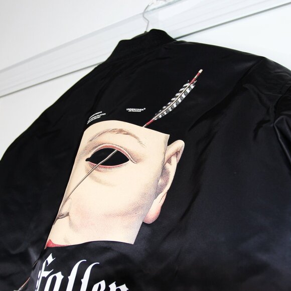 BNWT AW20 UNDERCOVER FALLEN MAN REVERSIBLE BOMBER JACKET 1 - Picture 5 of 15